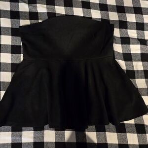 Womens Peplum Tubetop